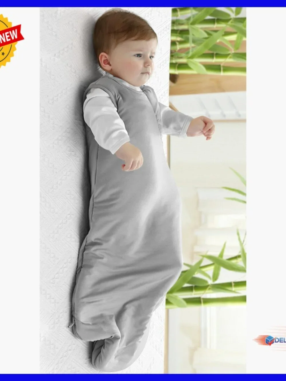 Baby Sleep Sack Wearable Blanket 6-18 Months Bamboo Rayon TOG 1.0